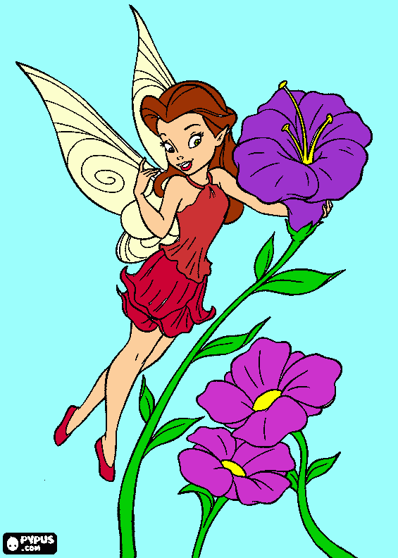 Csingiling barátnője coloring page