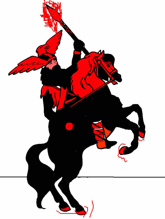 dark warrior coloring page