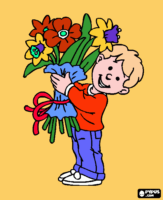 day coloring page