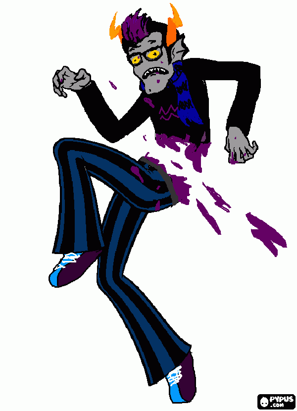 dead eridan jokes are the best ok coloring page