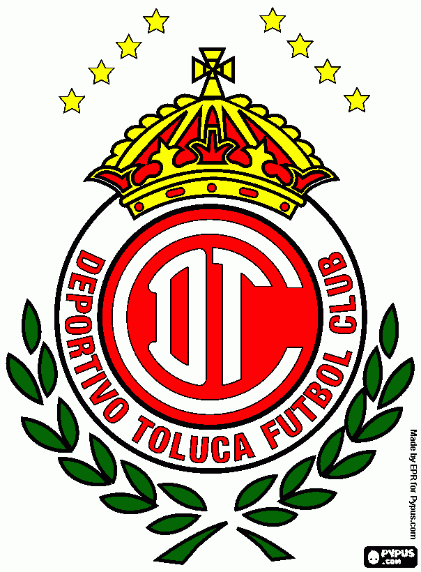 Deportiv Toluca FC coloring page