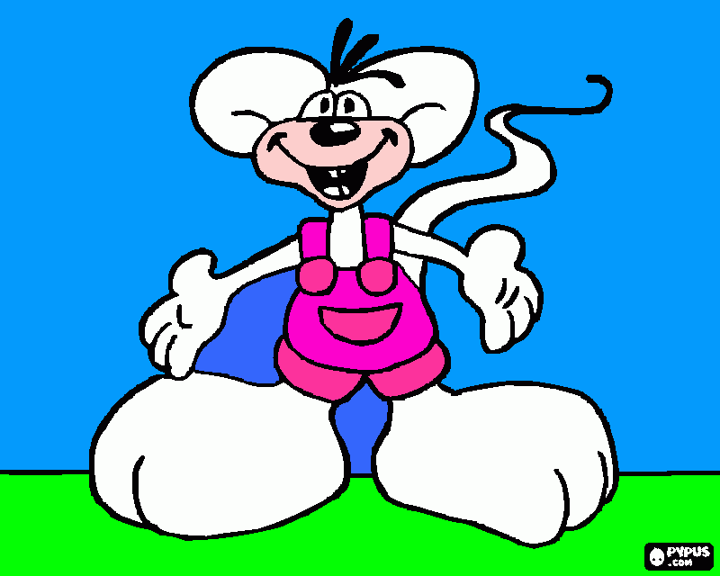 diddl coloring page