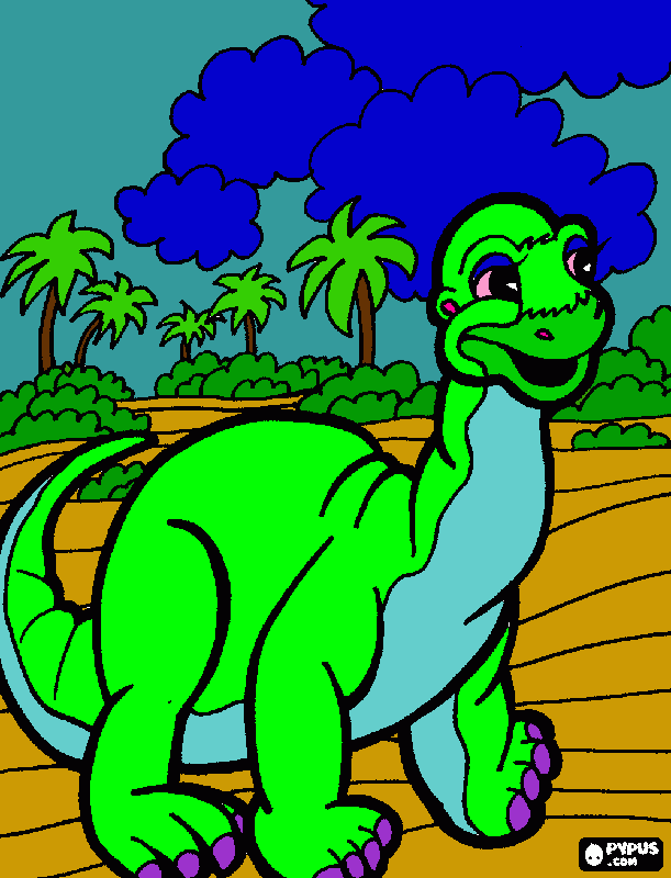DINOSAUR. coloring page