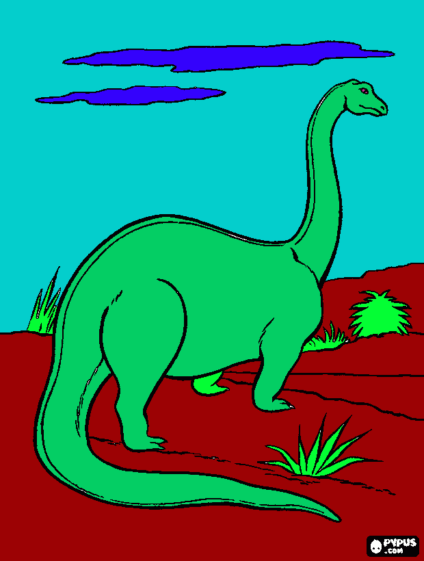 DINOSAURIO coloring page