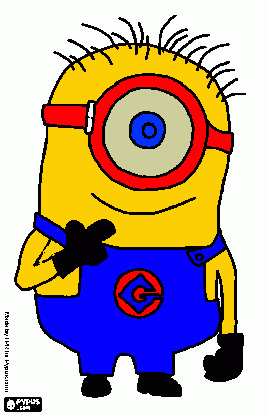 dispicabil me coloring page