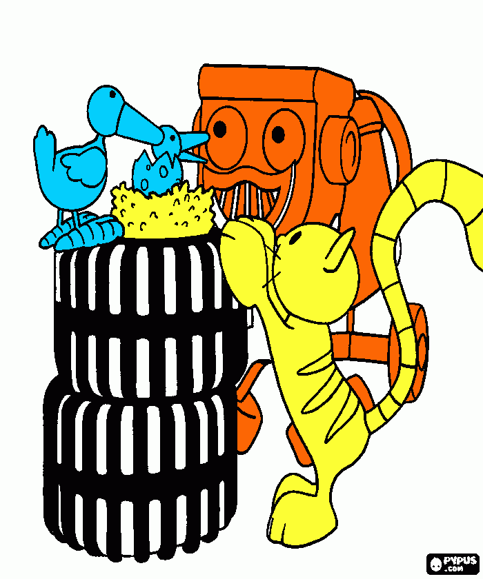 DizzyII coloring page