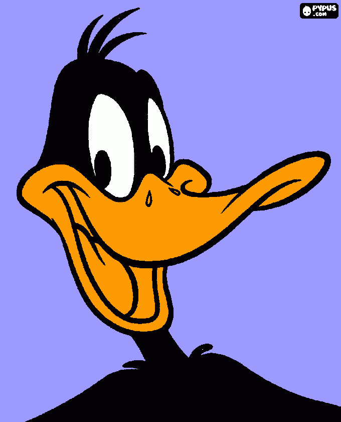 Dodo kacsa coloring page