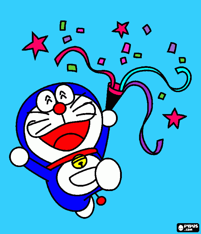 doramon coloring page