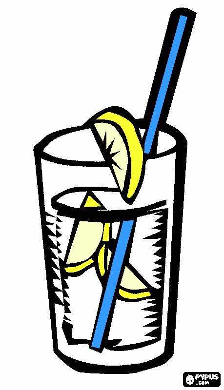 drink coloring page