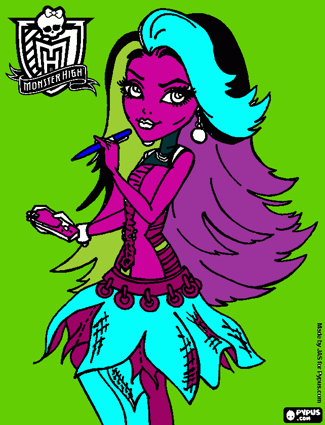 elise coloring page