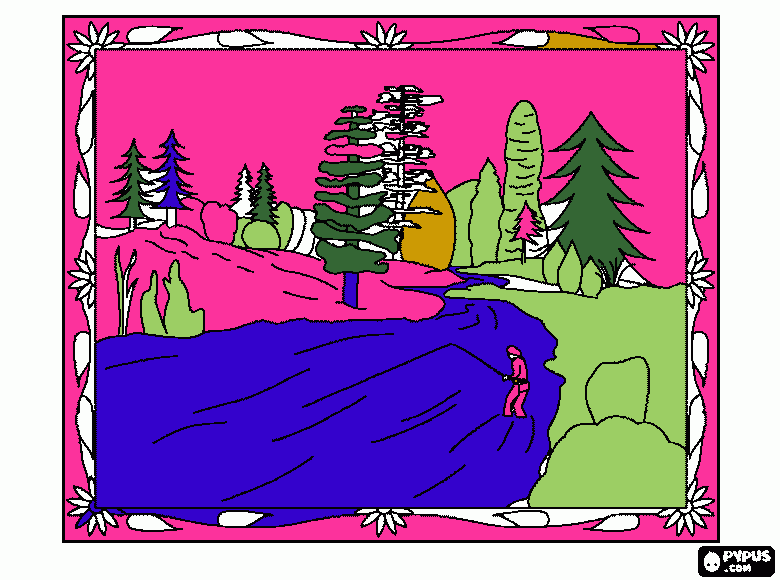 Erin's computer drawing coloring page