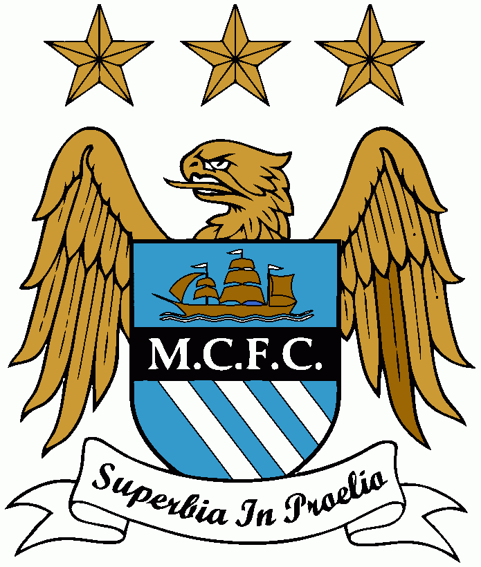 escudo del manchester city coloring page