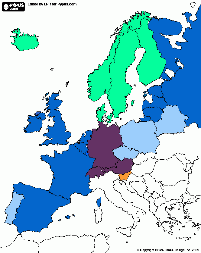 Europe Training2 coloring page
