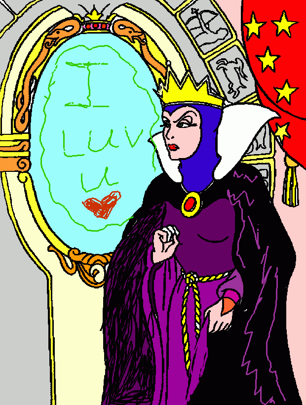 Evil Queen coloring page