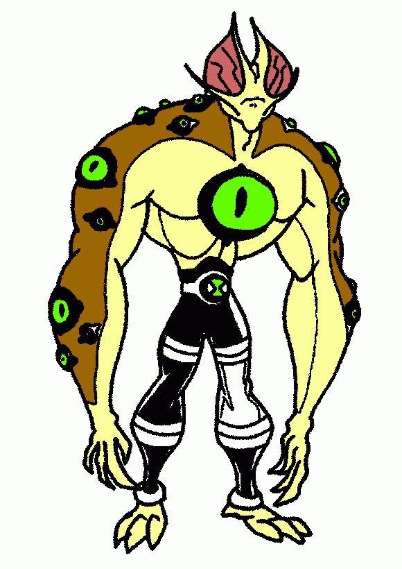 eye guy coloring page