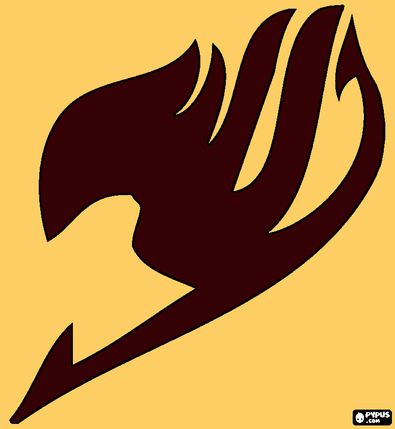 fairy tail coloring page