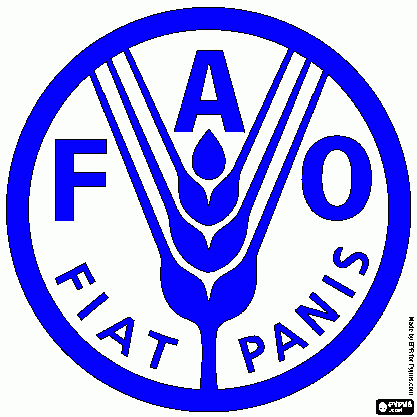 fao logo coloring page