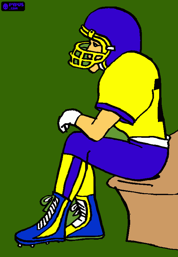 fb player coloring page