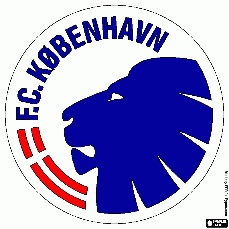 fc copenhagen coloring page