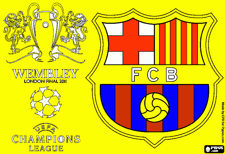 fcb coloring page