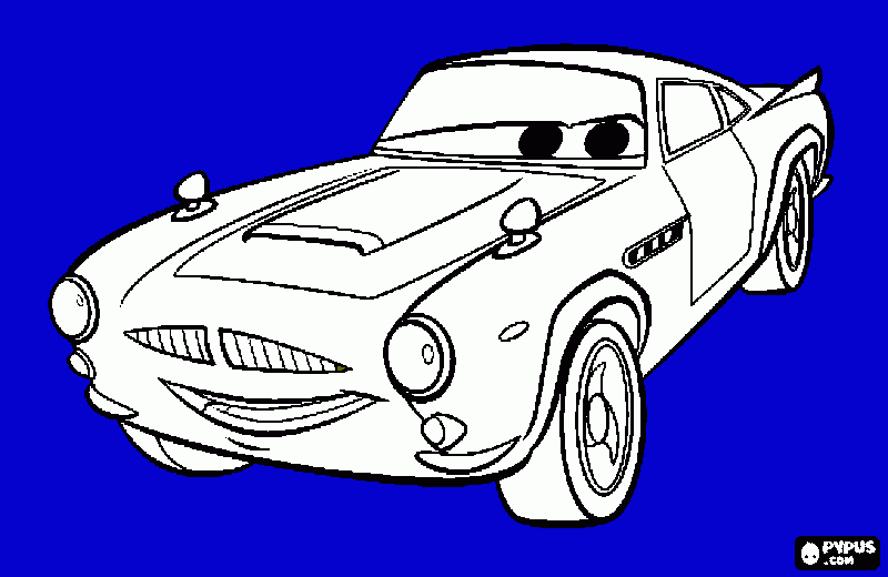 Finn McMissle coloring page