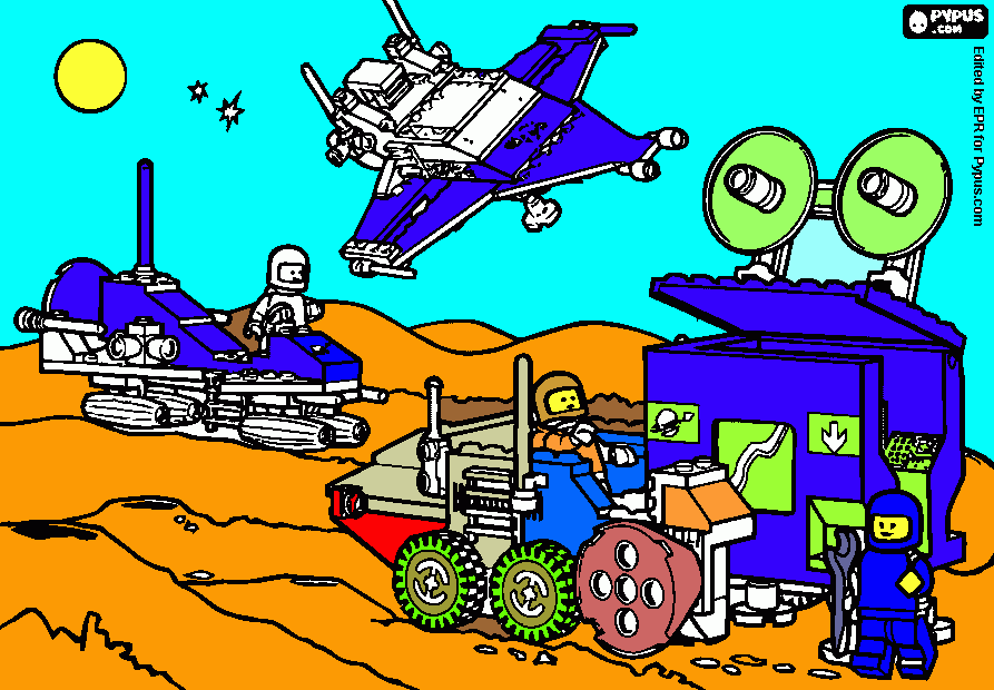 Fra Oscar coloring page