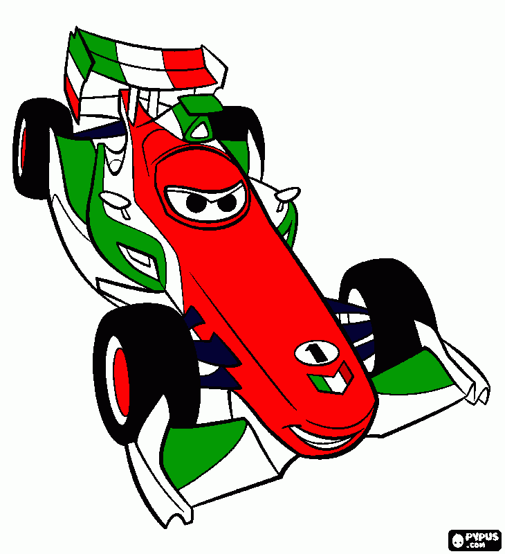 francesko slika coloring page