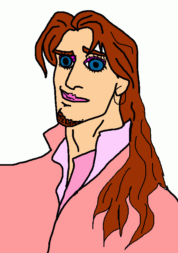 from the Tangled movie coloring page