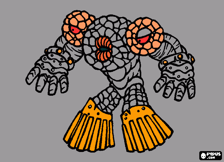gormit kamienna skała coloring page