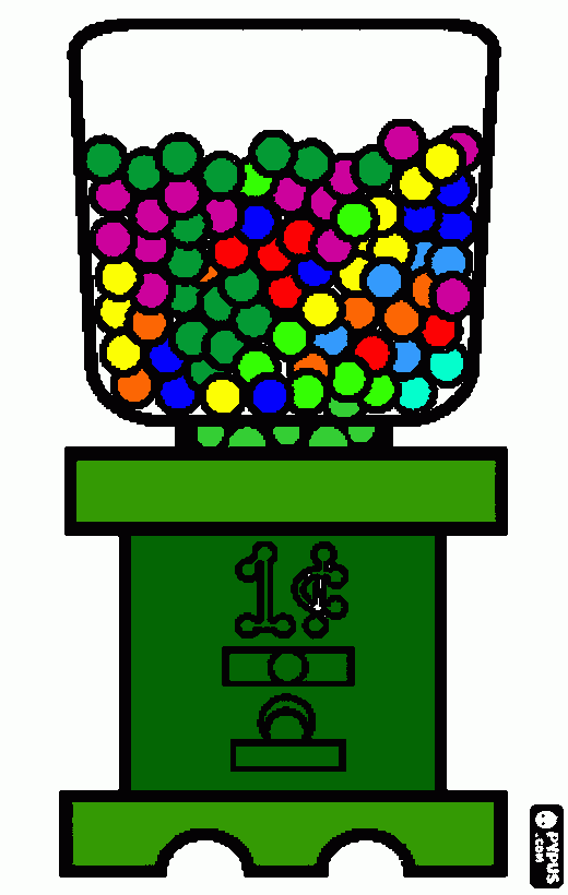 gumball coloring page