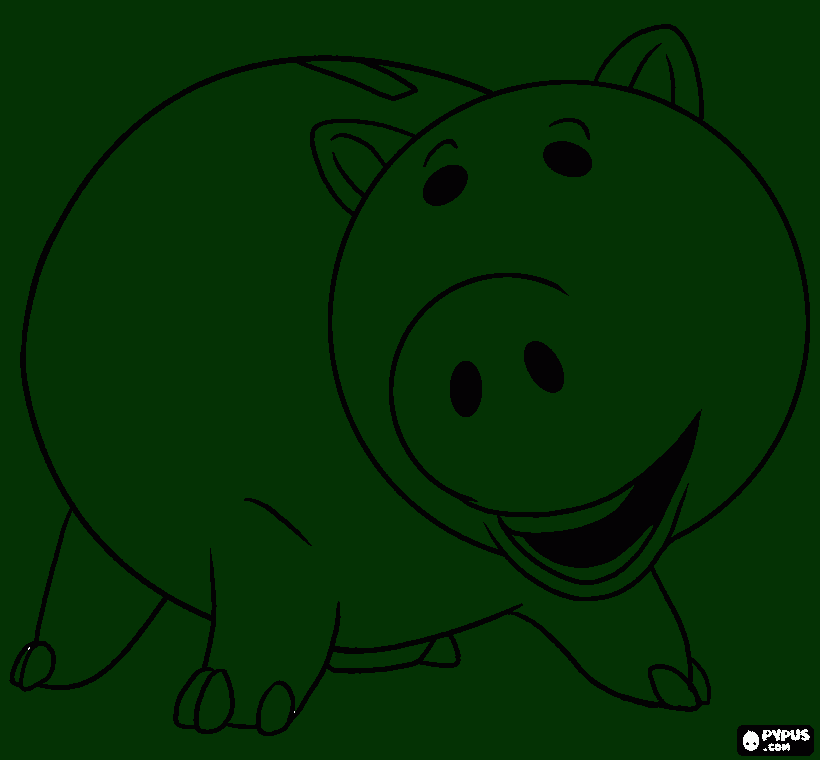 hamm coloring page