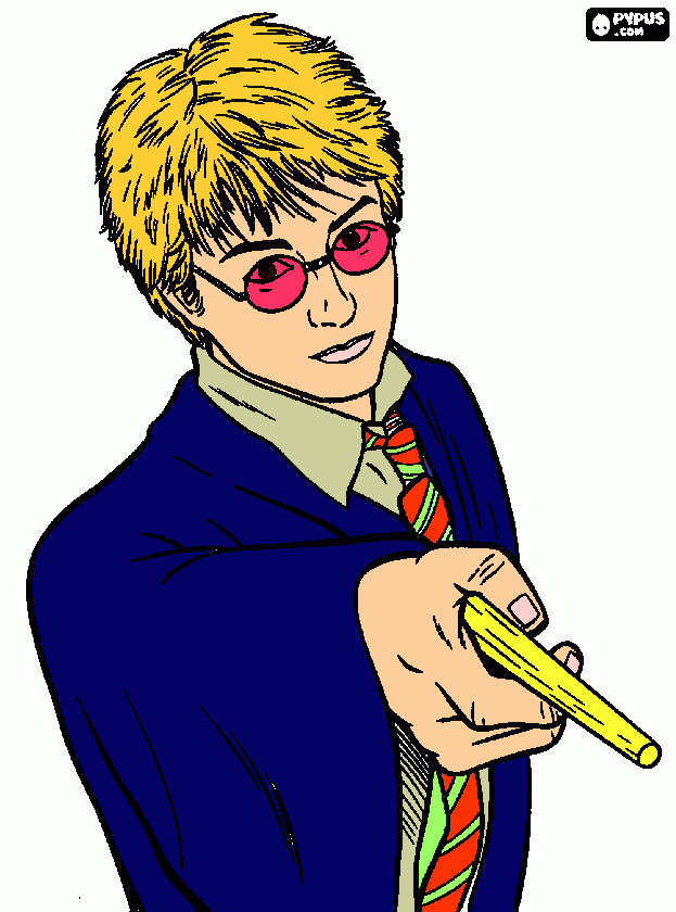 Harry Potter coloring page