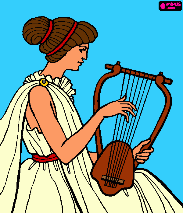 hera coloring page