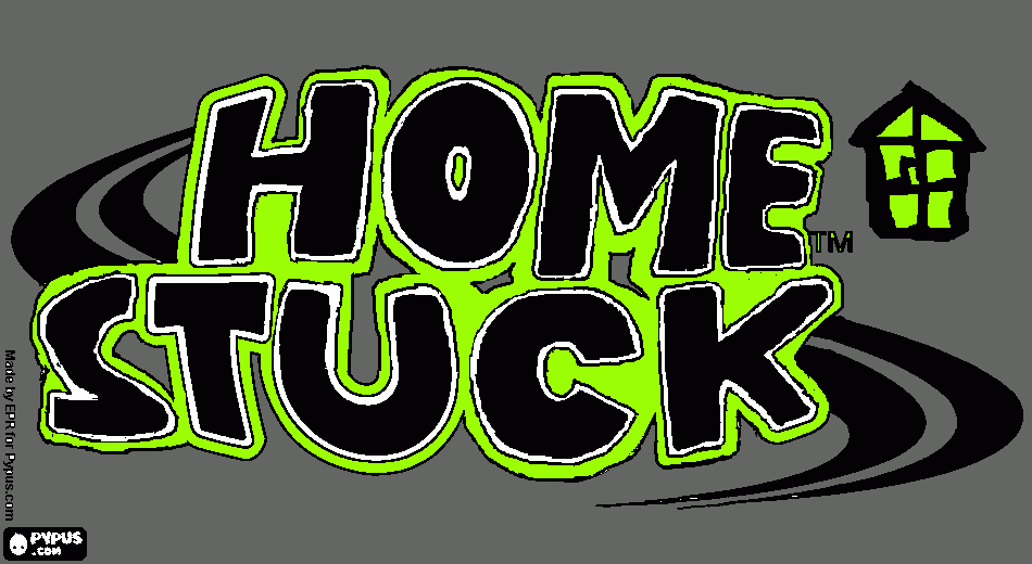 homestuck coloring page