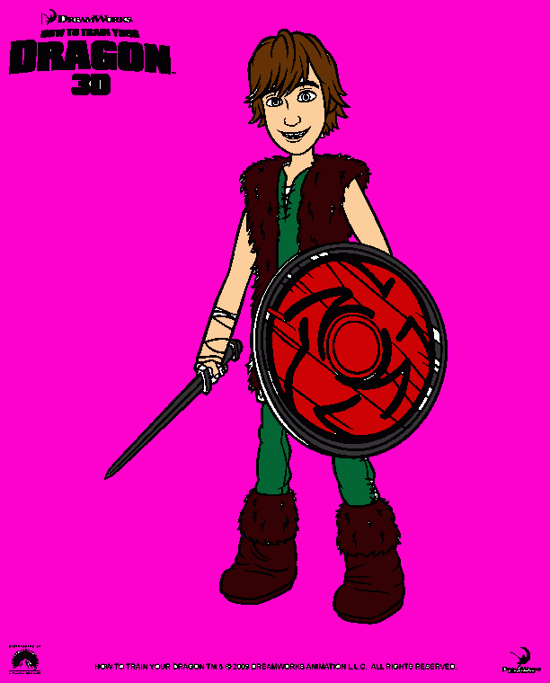 how to train your dragon picture coloring page