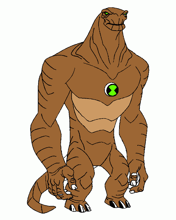 humungousaur coloring page