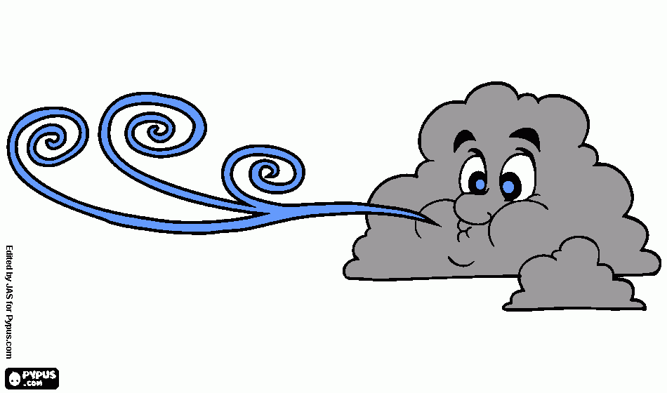 hurricane coloring page