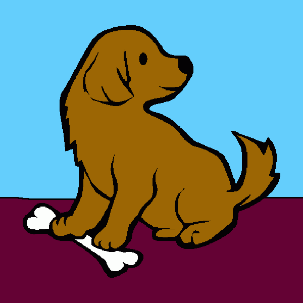 i love dogs coloring page