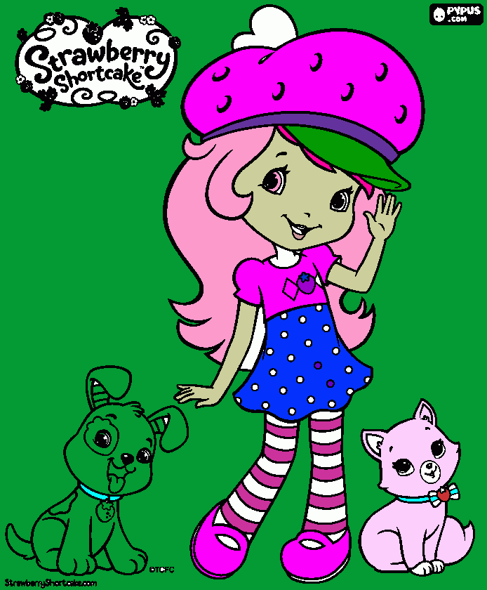 I made you a drawing! coloring page