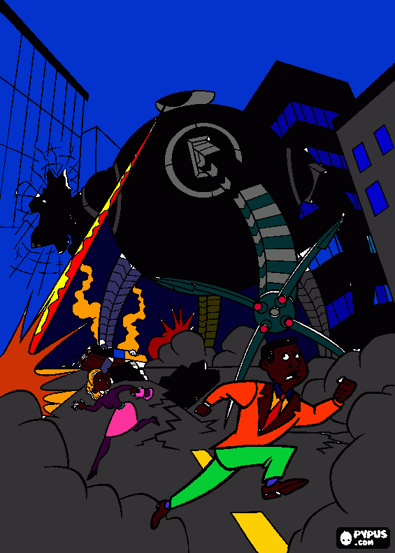 Incredibles coloring page