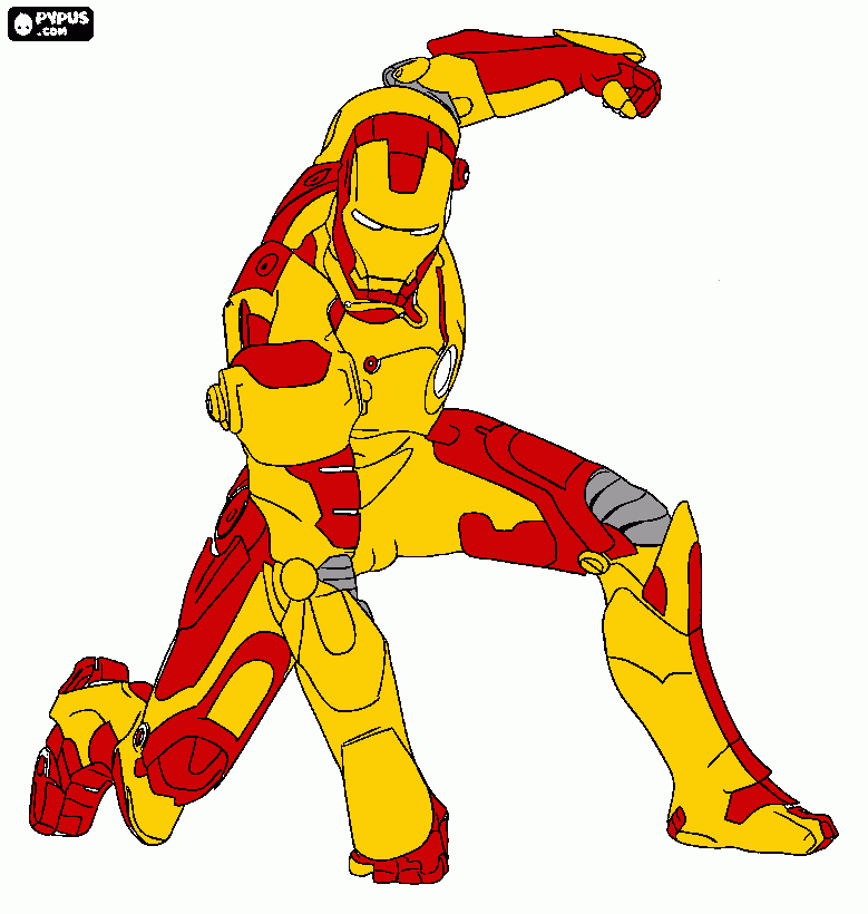its the mark 42 coloring page