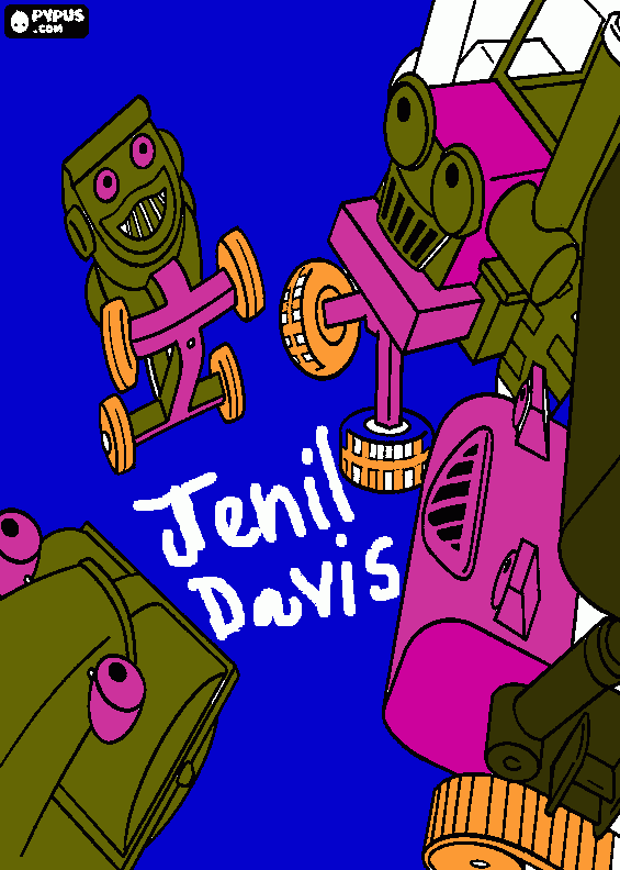 jenil coloring page