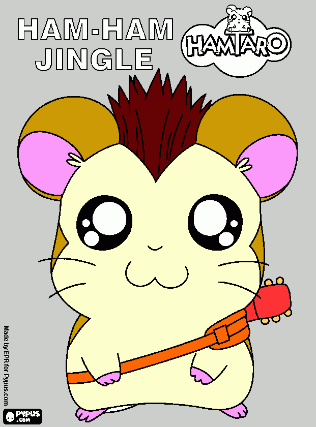 jingle coloring page