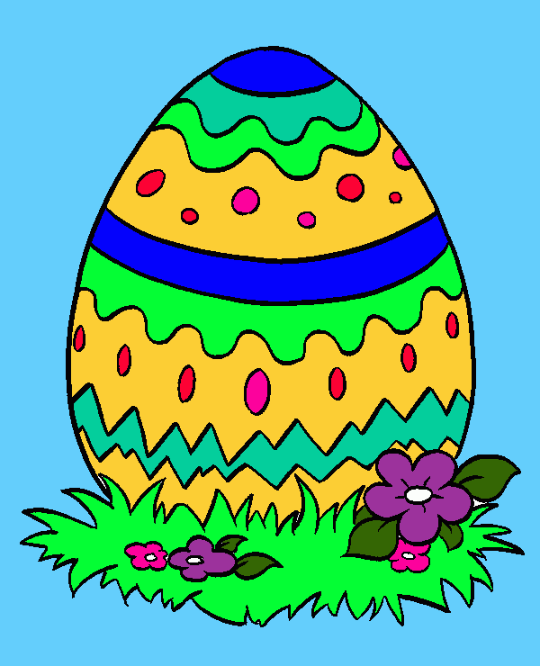 Joyeuses Pâques !!! coloring page