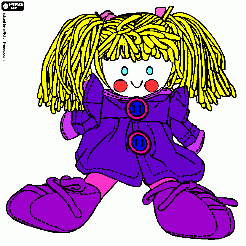 kalo coloring page
