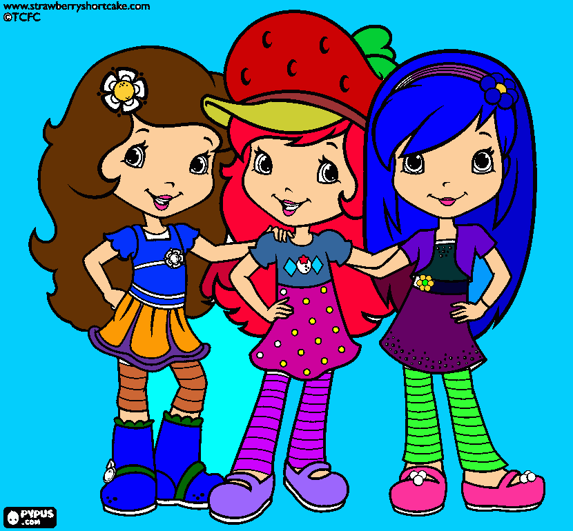klubnika coloring page