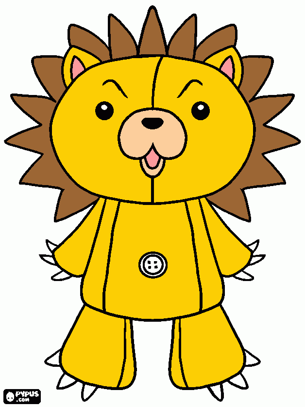 Kon coloring page