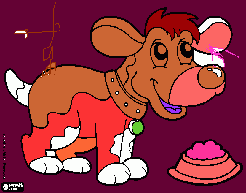 korals  pcture coloring page