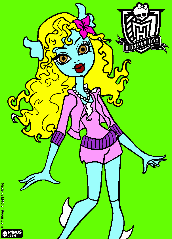 Laguna Blu coloring page