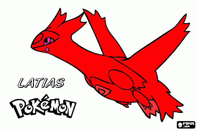 latyas coloring page